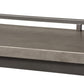 Noll Modern and Contemporary Grey Fabric Upholstered 3-Piece Multipurpose Metal Counter Table Set FredCo