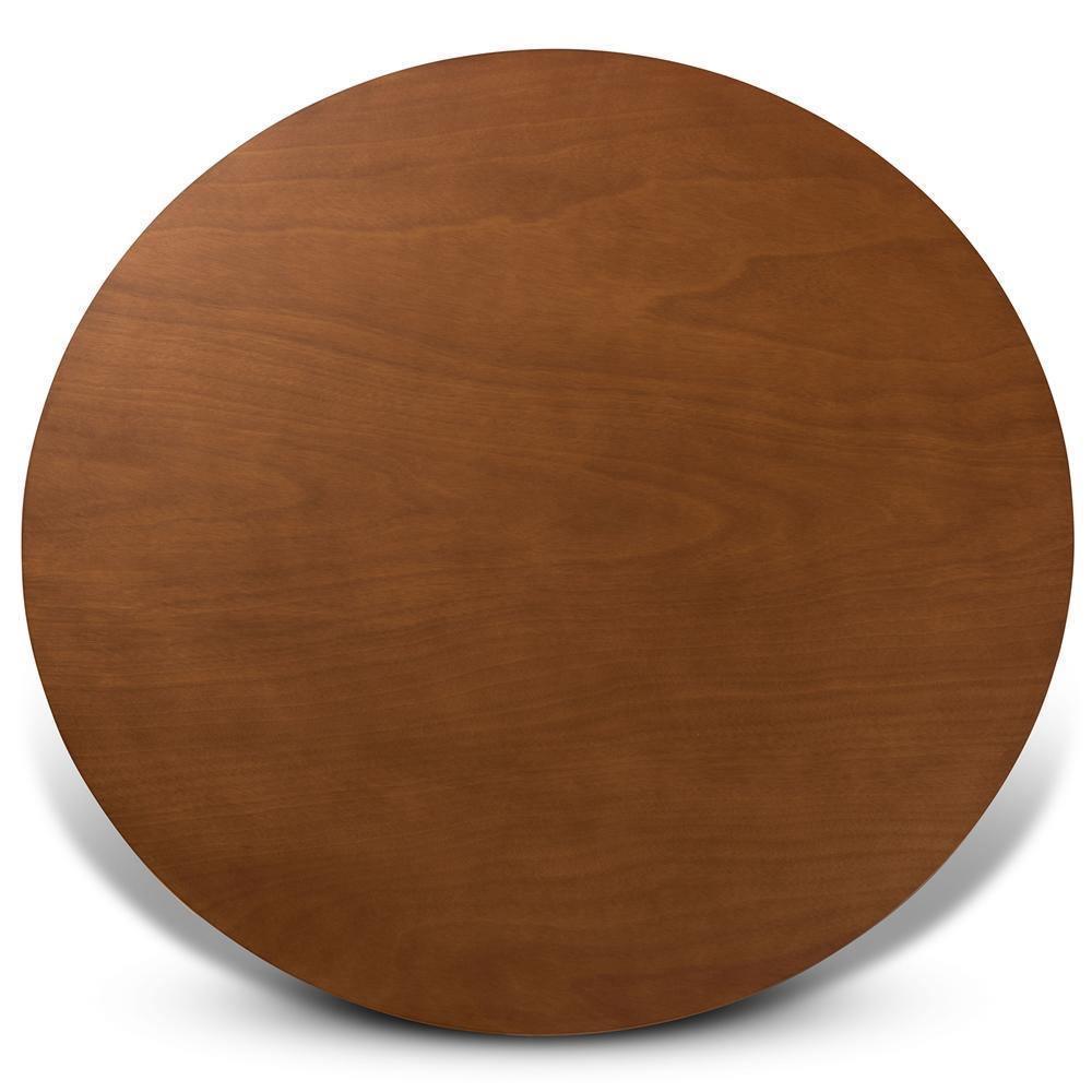 Norah Modern and Contemporary Grey Fabric Upholstered and Walnut Brown Finished Wood 7-Piece Dining Set FredCo
