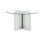 Noralie Dining Table Mirrored & Faux Diamonds FredCo