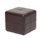 Nox Dark Brown Ottoman FredCo