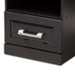 Odelia Modern and Contemporary Wenge Brown Finished 1-Drawer Nightstand FredCo