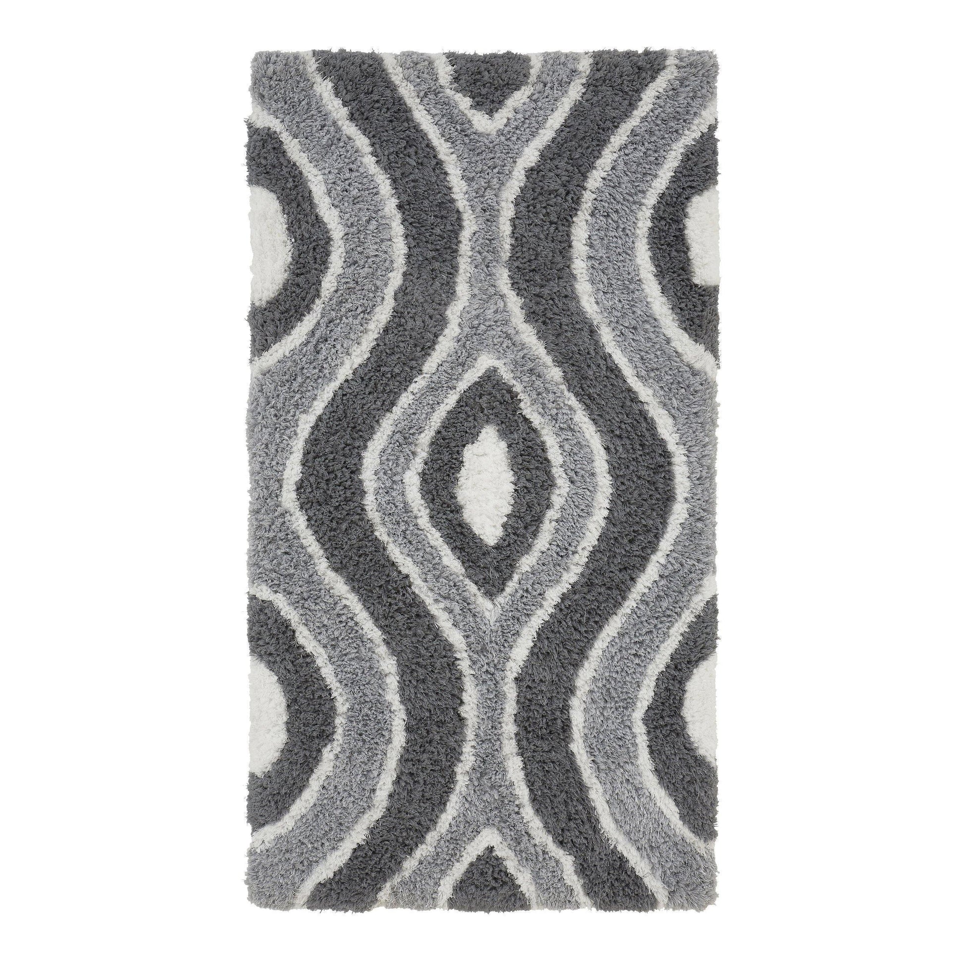 Ogee Retro Abstract Hand-Tufted Shag Rug FredCo
