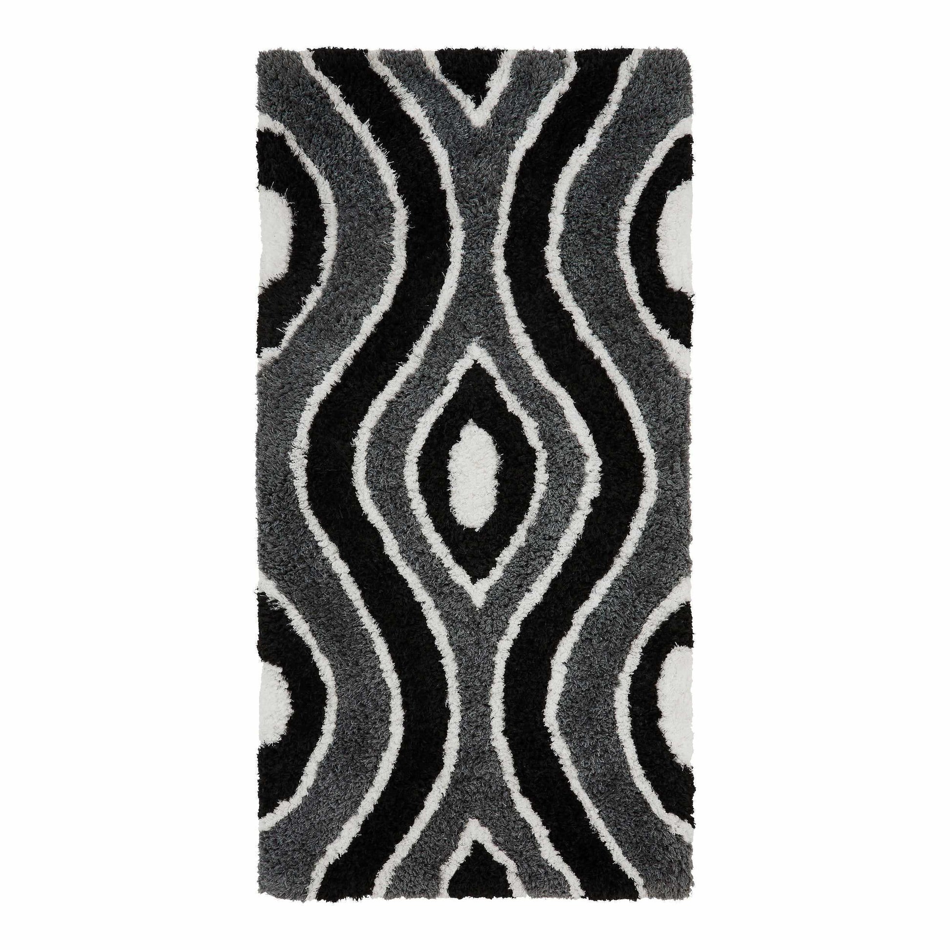 Ogee Retro Abstract Hand-Tufted Shag Rug FredCo