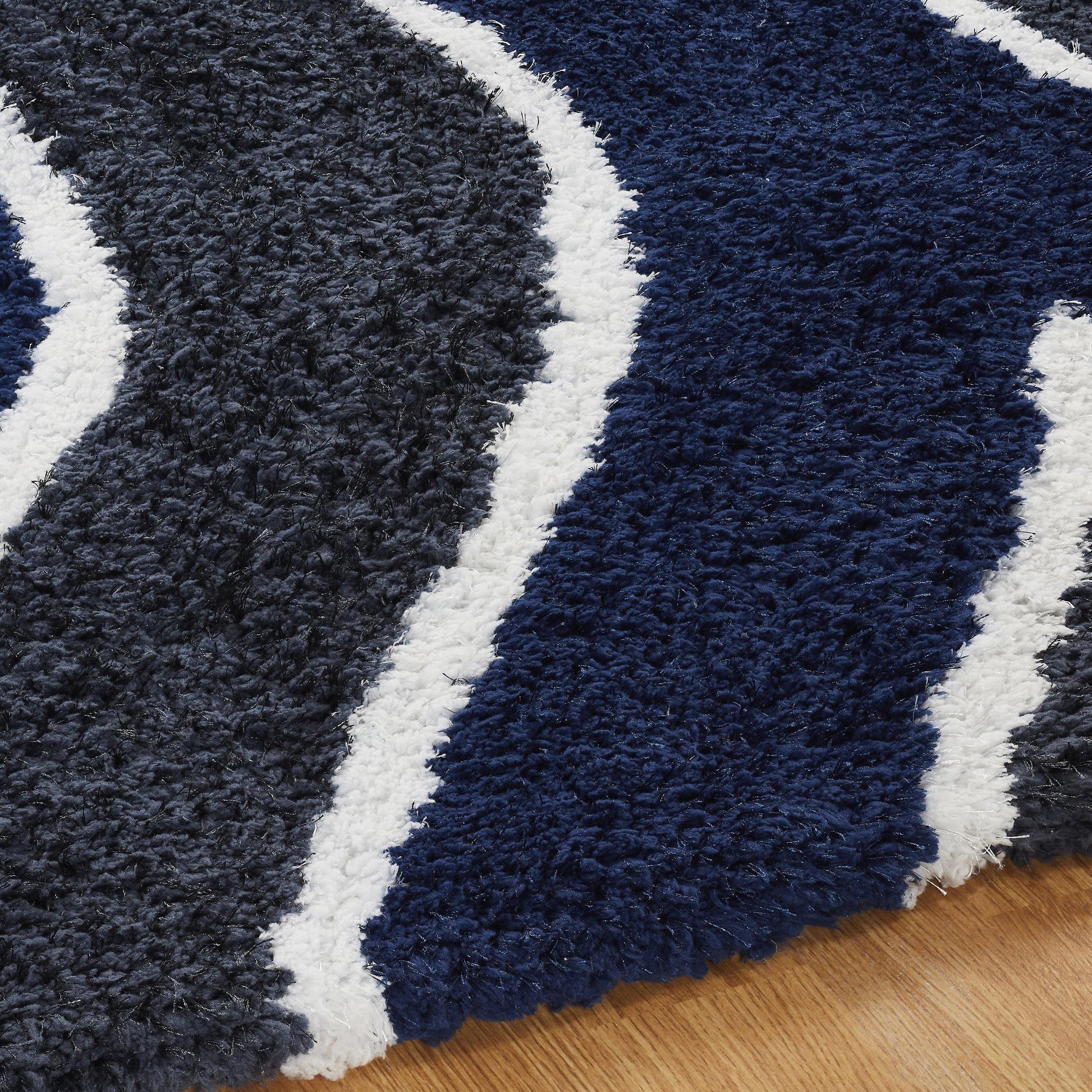 Ogee Retro Abstract Hand-Tufted Shag Rug FredCo