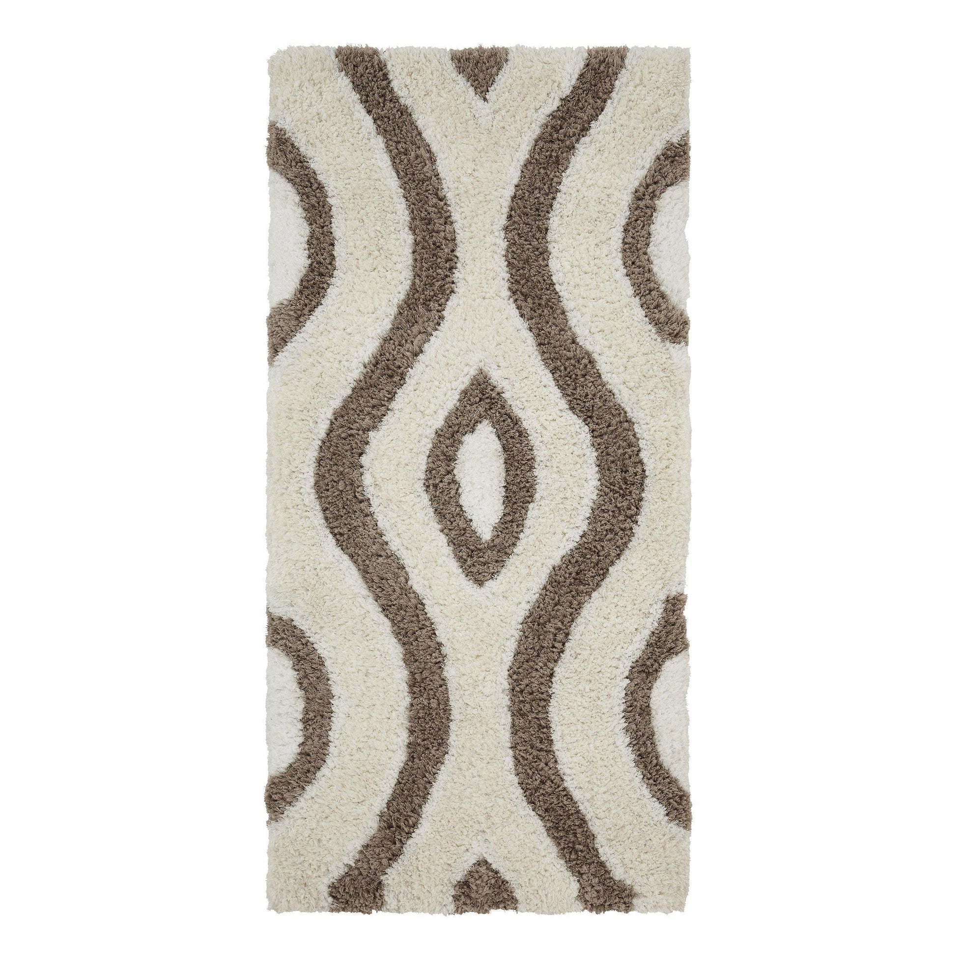 Ogee Retro Abstract Hand-Tufted Shag Rug FredCo