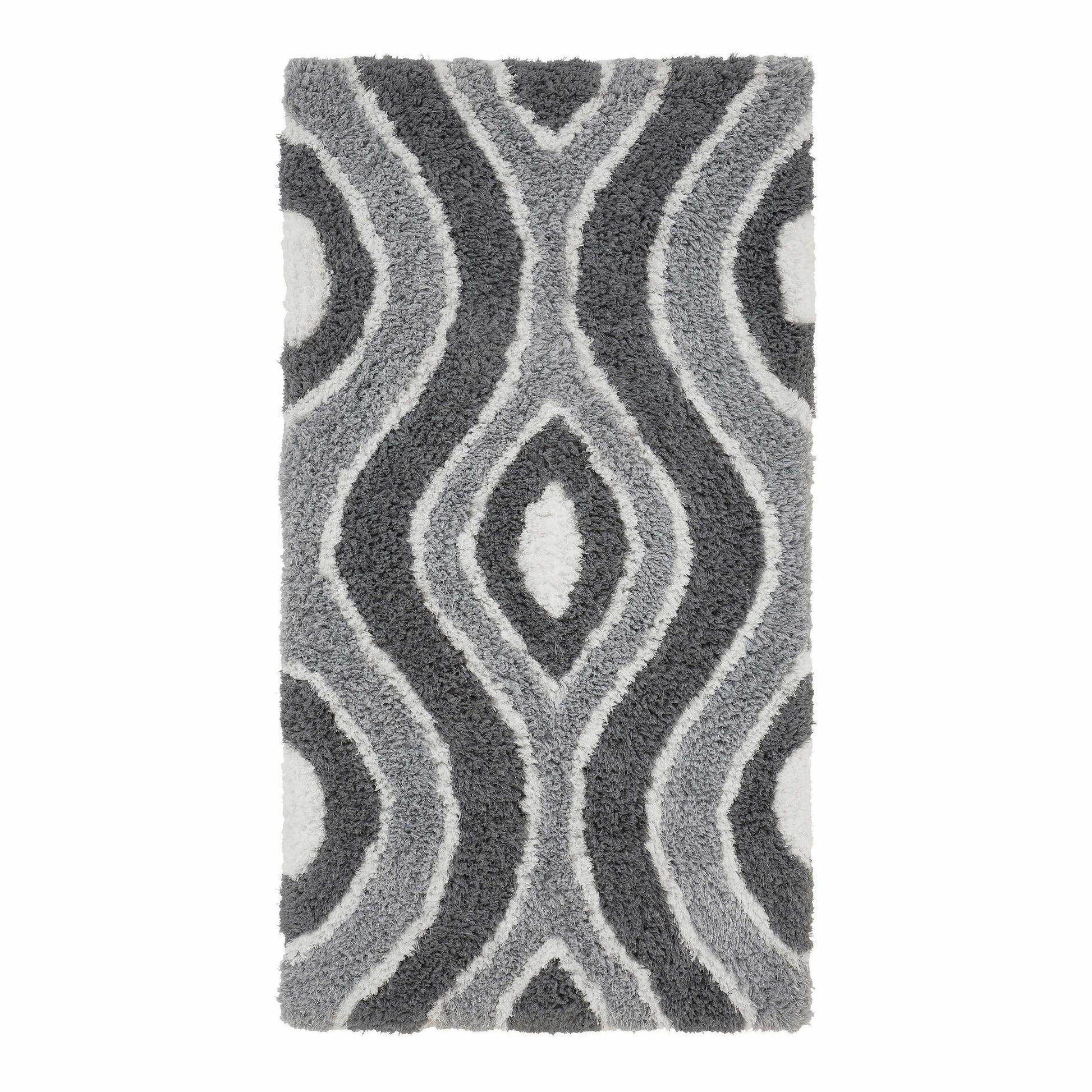 Ogee Retro Abstract Hand-Tufted Shag Rug FredCo