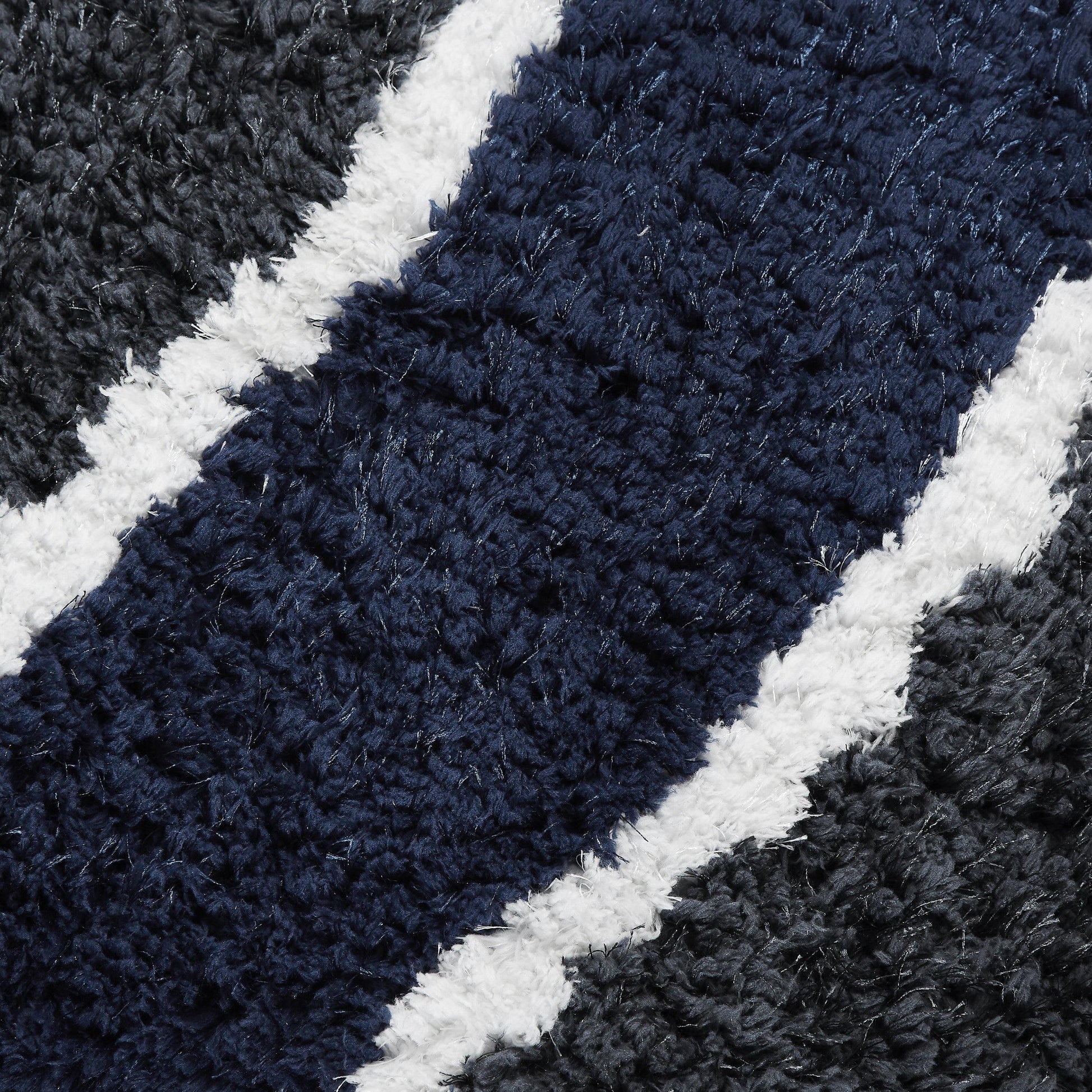 Ogee Retro Abstract Hand-Tufted Shag Rug FredCo