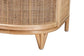 Oleta Modern Bohemian Natural Brown Rattan 2-Drawer Nightstand FredCo