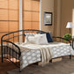 Olsen Vintage Inspired Black Metal Daybed FredCo