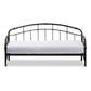 Olsen Vintage Inspired Black Metal Daybed FredCo