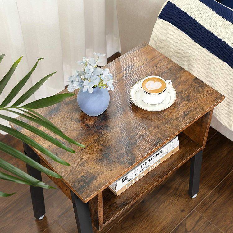 Open Compartment End Table FredCo
