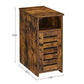 Open Compartment Side Table FredCo