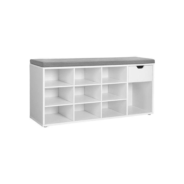 Open Compartments Shoe Bench FredCo
