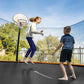 Orange and Black Outdoor Trampoline FredCo