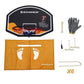 Orange and Black Outdoor Trampoline FredCo