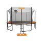Orange and Black Outdoor Trampoline FredCo
