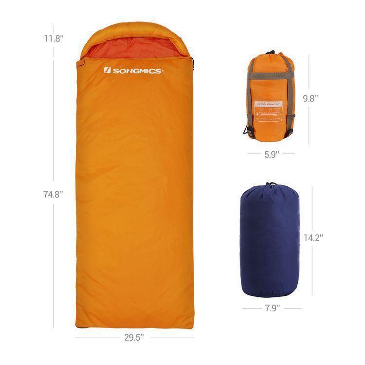 Orange Sleeping Bag FredCo