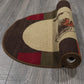 Ottomanson LA4019O-2X5 Washtown Runner Rug, 20"X59" Oval, Multicolor FredCo