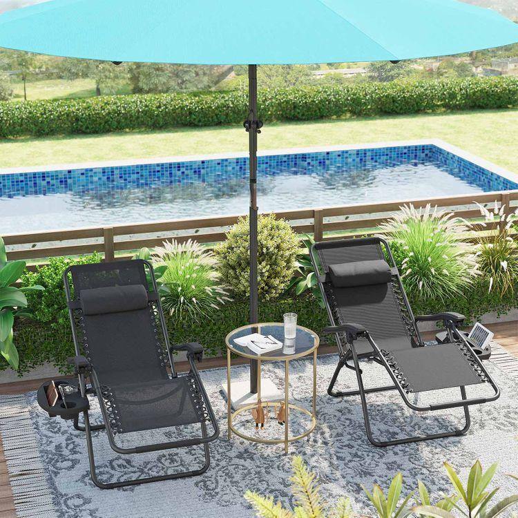 Outdoor Lounge Chairs Set FredCo