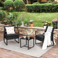 Outdoor Patio Furniture Sets Black FredCo