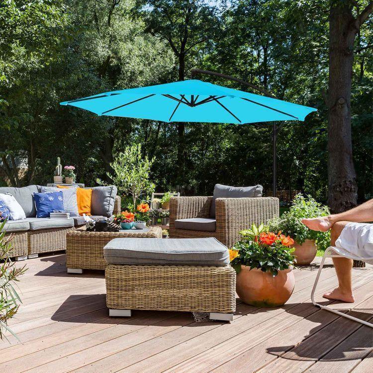 Outdoor Umbrella Lake Blue FredCo