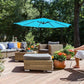 Outdoor Umbrella Lake Blue FredCo
