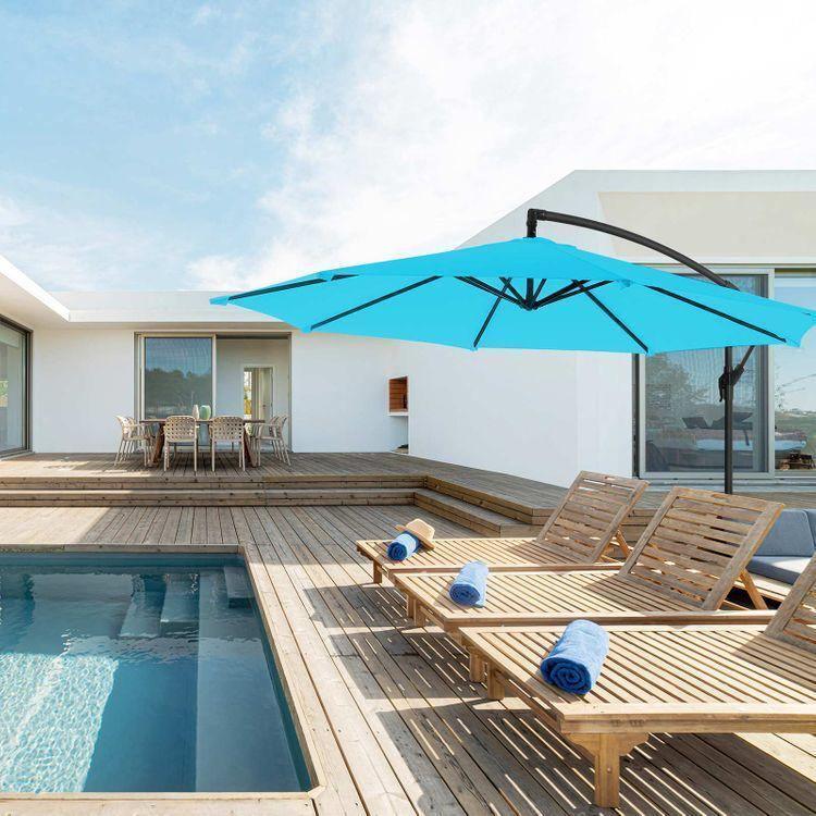 Outdoor Umbrella Lake Blue FredCo