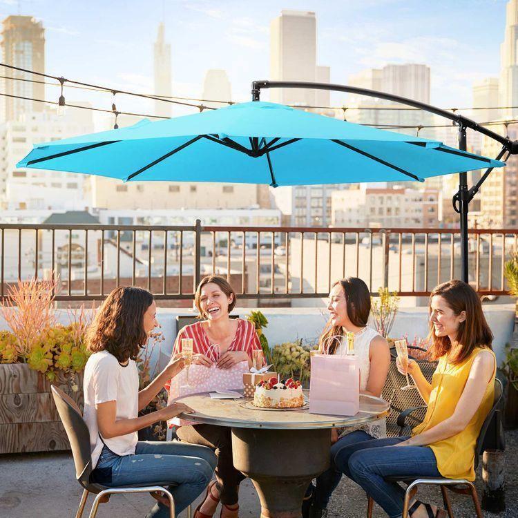 Outdoor Umbrella Lake Blue FredCo