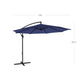 Outdoor Umbrella Navy Blue FredCo