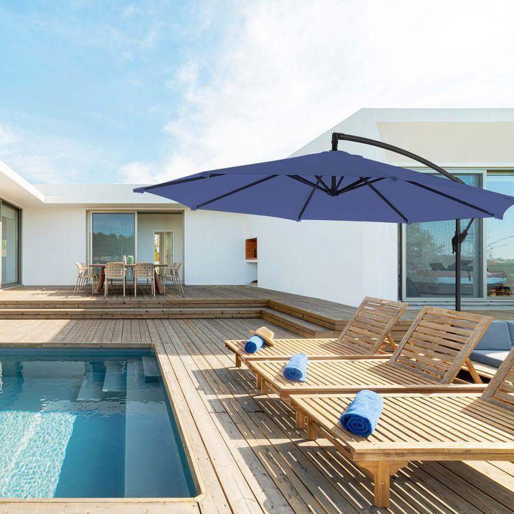 Outdoor Umbrella Navy Blue FredCo