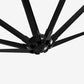 Outdoor Umbrella with Solar-Powered LED Lights Lake Blue FredCo
