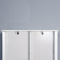 Over-the-Toilet Storage Cabinet, Space-Saving Bathroom Cabinet, with Adjustable Shelves and A Barn Door FredCo