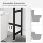 Over The Toilet Storage Organizer 3-Tier Gray FredCo
