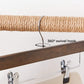 Pack of 10 Walnut Color Wooden Pants Hangers FredCo