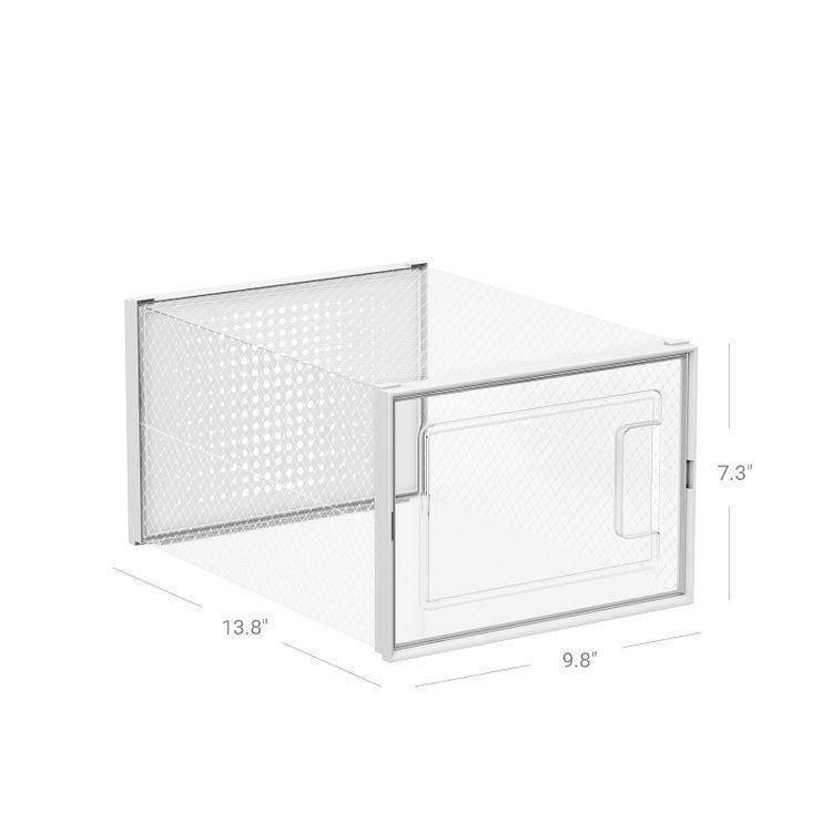 Pack of 18 Stackable Shoe Organizers FredCo