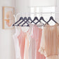Pack of 20 Gray Wood Coat Hangers FredCo