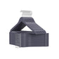 Pack of 20 Gray Wood Coat Hangers FredCo