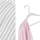 Pack of 50 White Plastic Baby Hangers FredCo