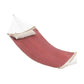 Padded Double Hammock Burgundy and Beige FredCo