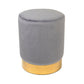 Pale Blue Velvet Stool GH001-VB FredCo