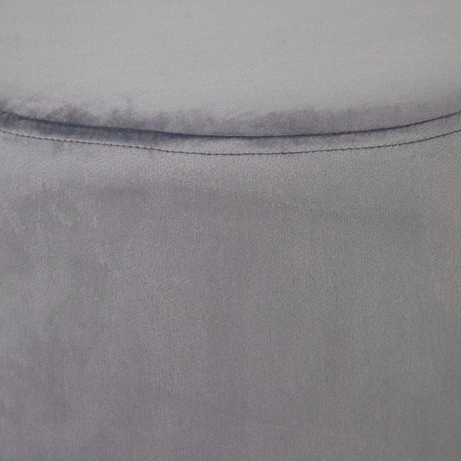 Pale Blue Velvet Stool GH001-VB FredCo