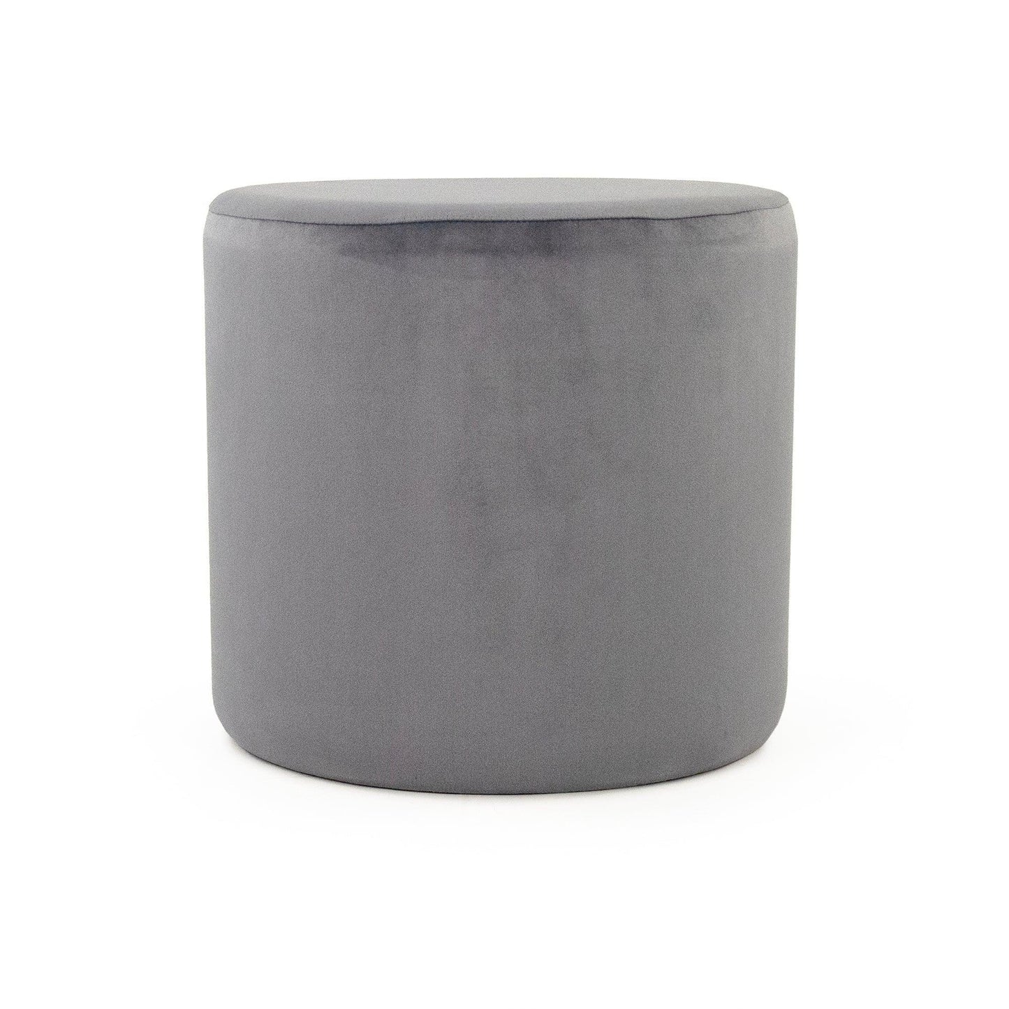 Pale Blue Velvet Stool GH004-VB FredCo