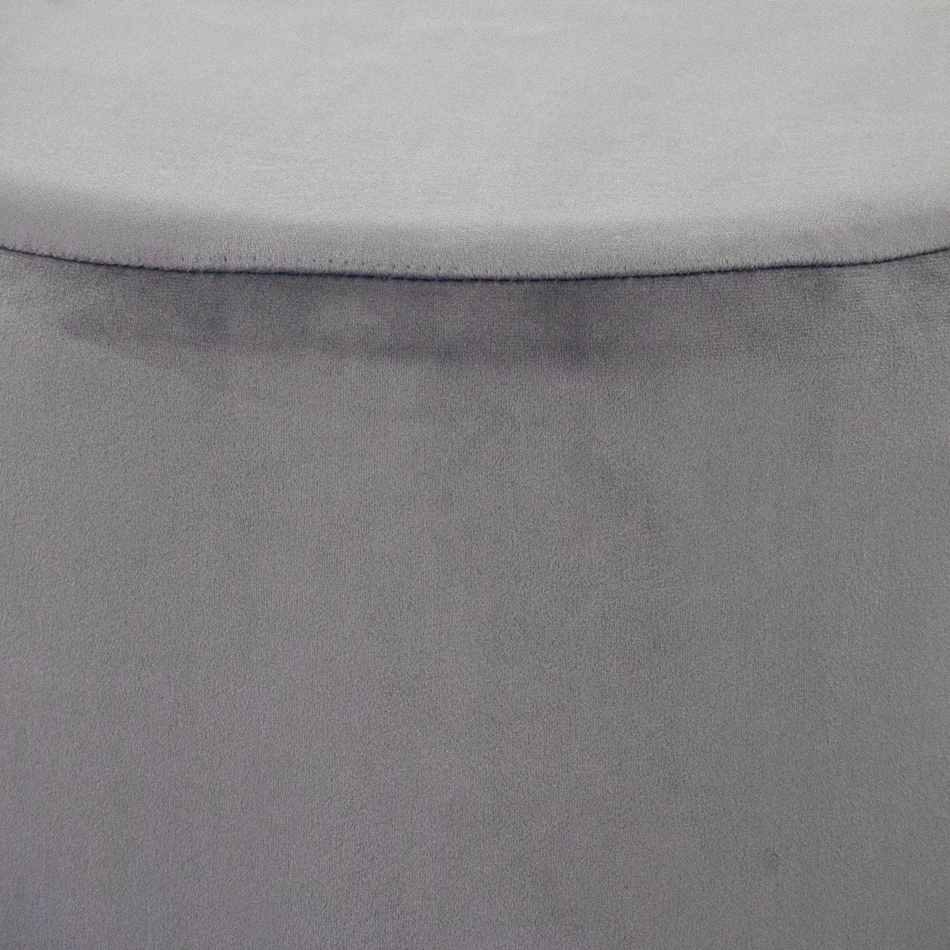 Pale Blue Velvet Stool GH004-VB FredCo