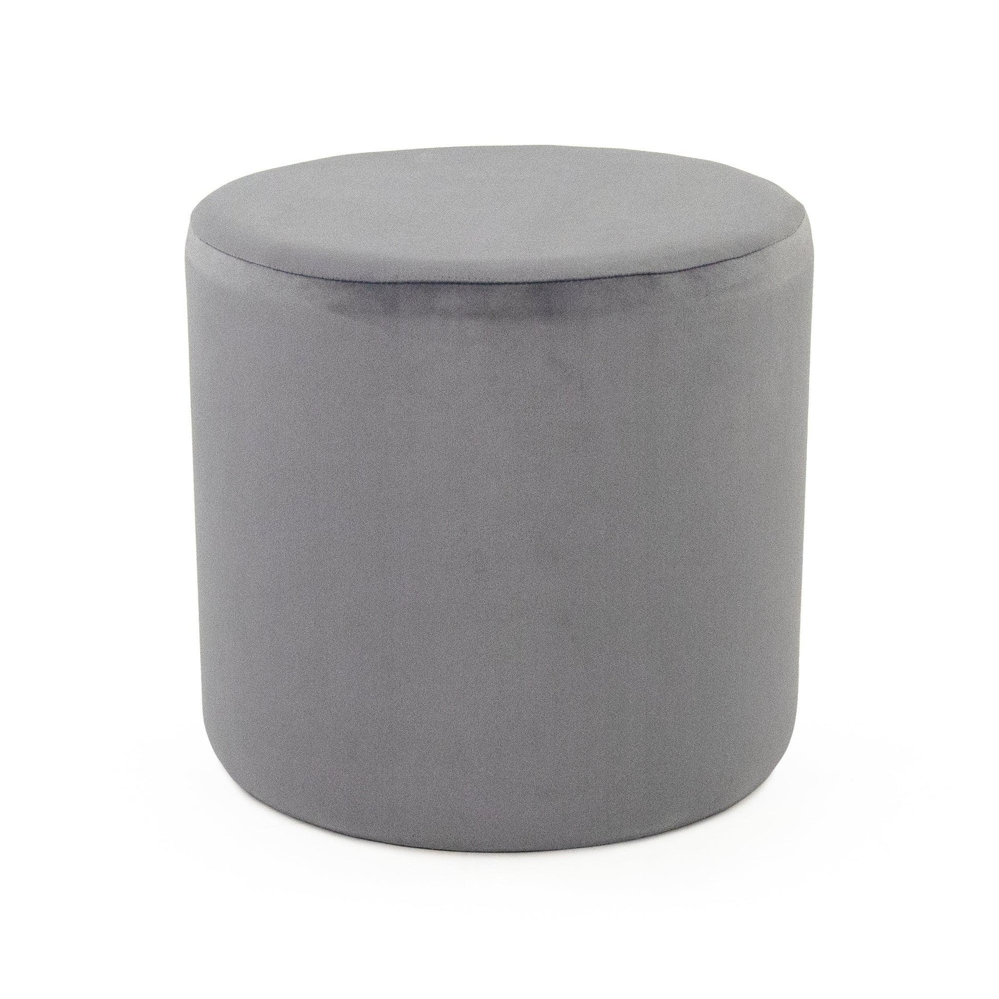 Pale Blue Velvet Stool GH004-VB FredCo