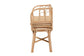 Panchali Modern Bohemian Natural Brown Rattan Nightstand FredCo