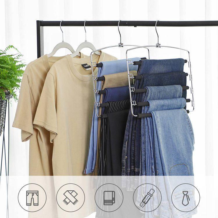 Pants Hangers Space Saving FredCo