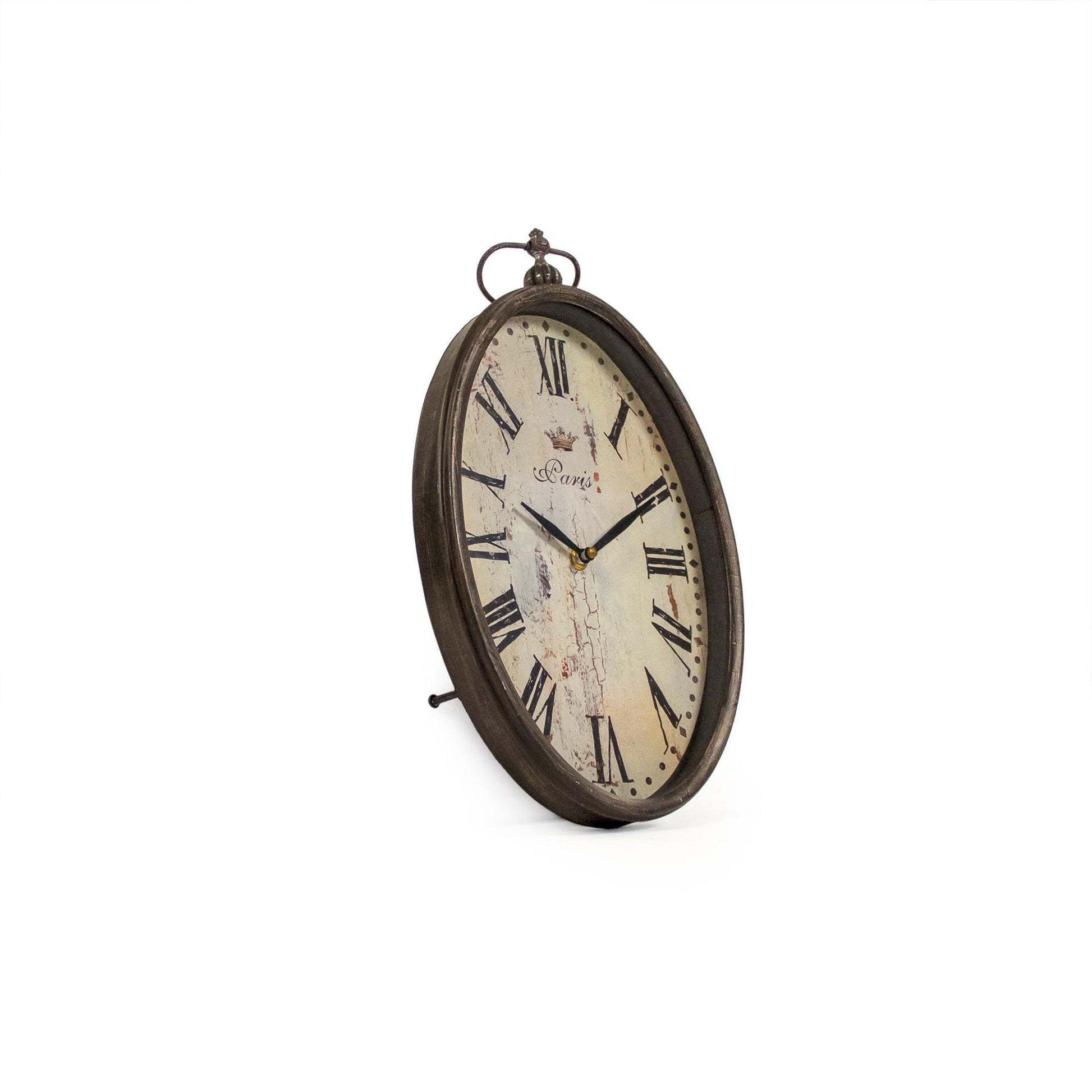 Paris Oval Wall Clock PC006 FredCo
