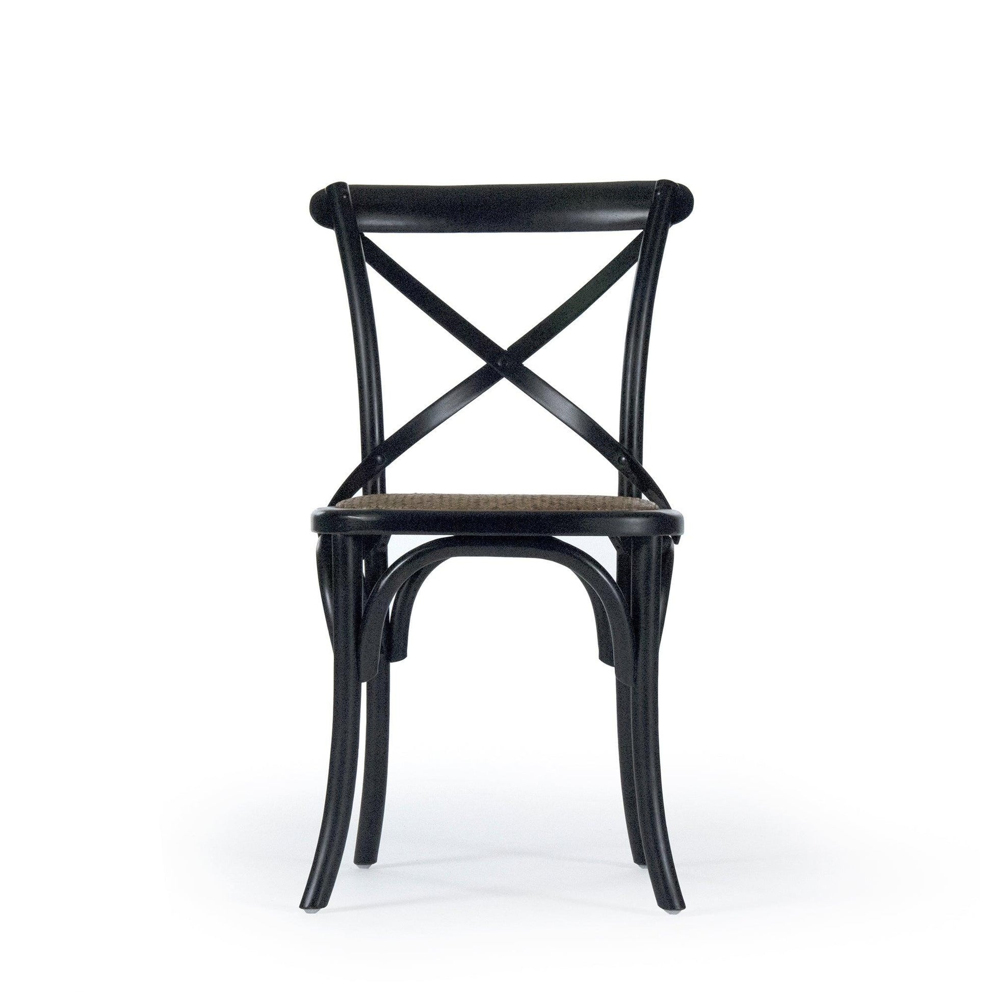 Parisienne Cafe Chair FC035 301-1 Brown Seat FredCo