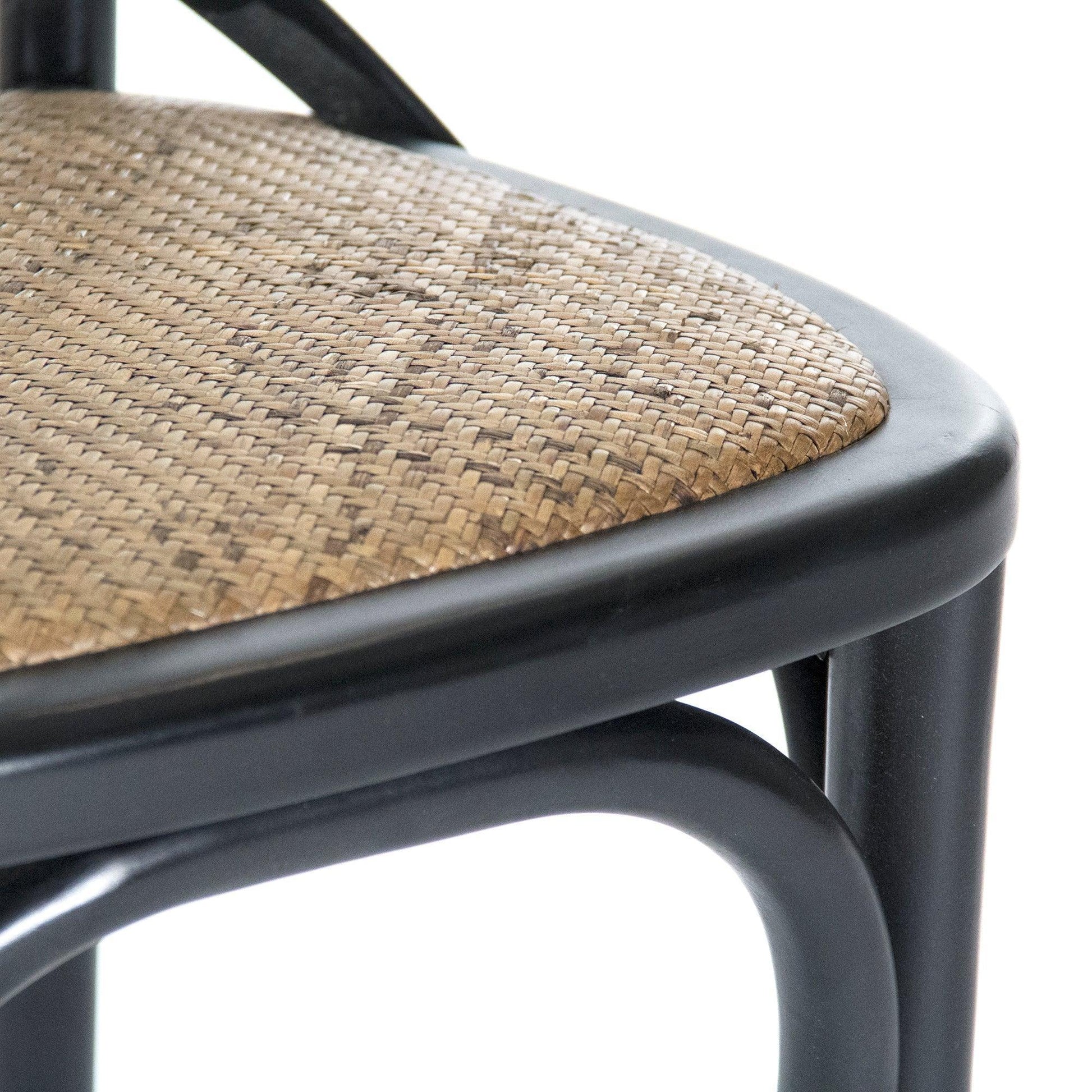 Parisienne Cafe Chair FC035 301-1 Brown Seat FredCo