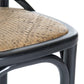 Parisienne Cafe Chair FC035 301-1 Brown Seat FredCo